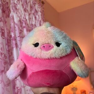 Abilene the Pink Bird Squishmallow 8” NWT